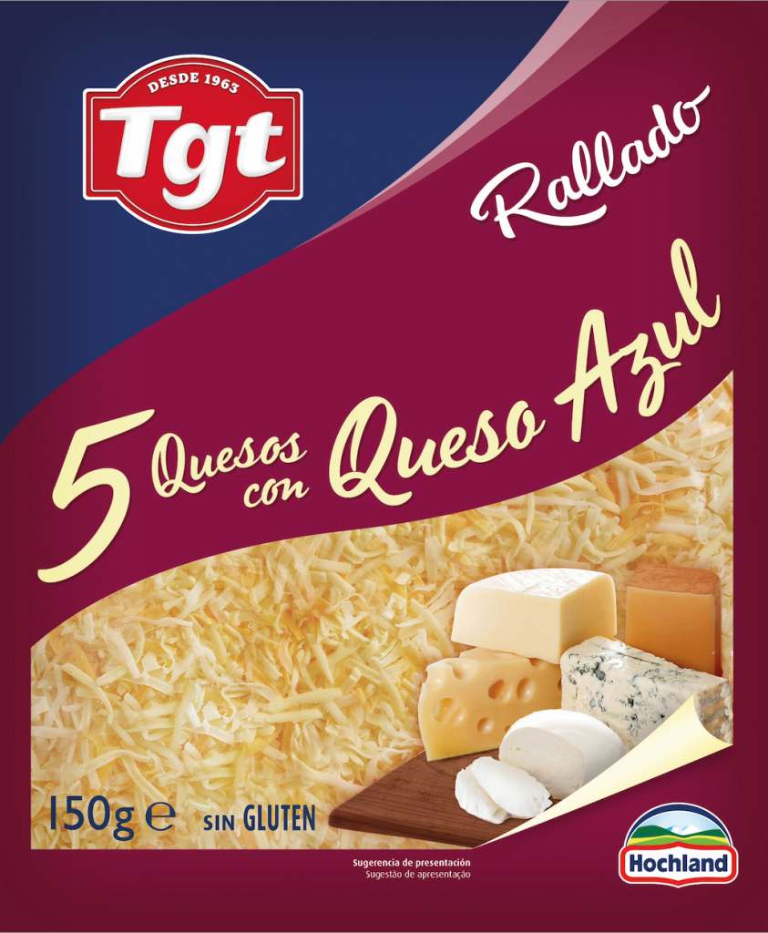 Rallado 5 Quesos con Queso Azul 150 g