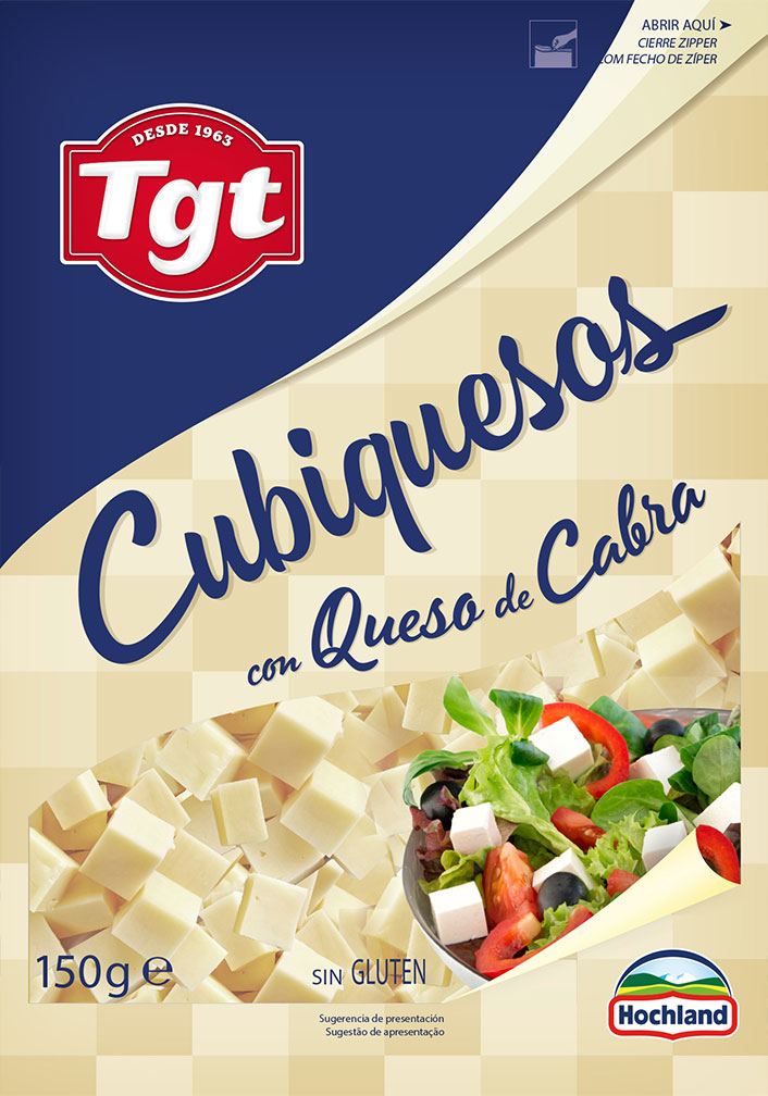 Cubiquesos con Queso de Cabra 150g