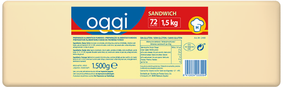 Oggi Lonchas Sandwich 72L 1,5 kg