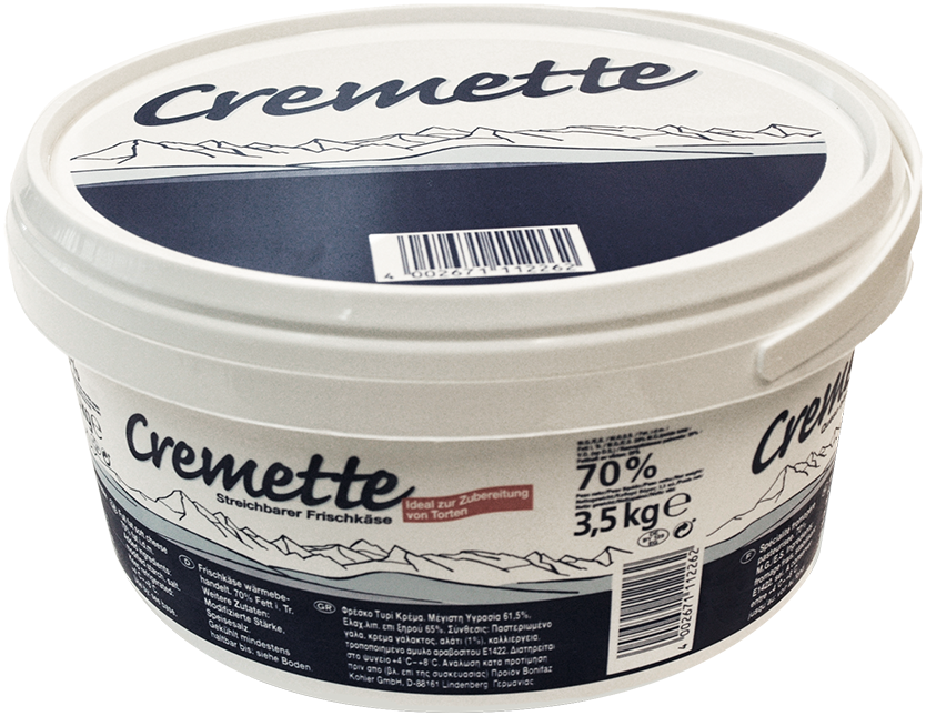 Cremette 73% MG/ES 3,5kg
