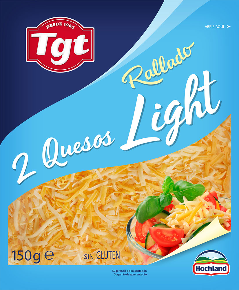 Rallado 2 Quesos Light 150g