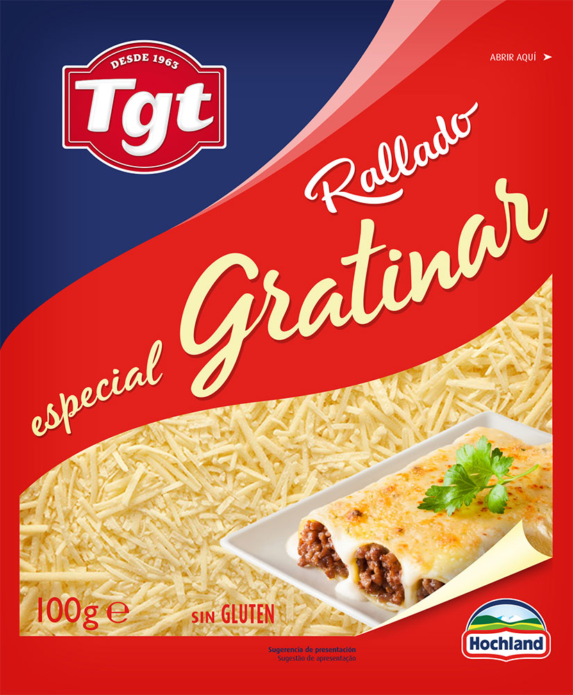 Rallado Especial Gratinar 50g/100g