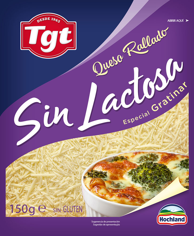 Rallado Sin Lactosa Especial Gratinar 150 g