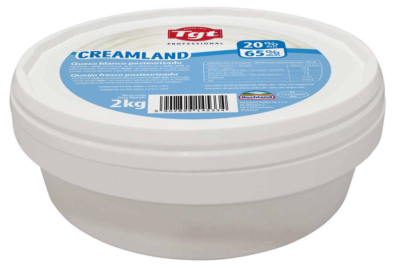 Creamland 65% MG/ES 2kg
