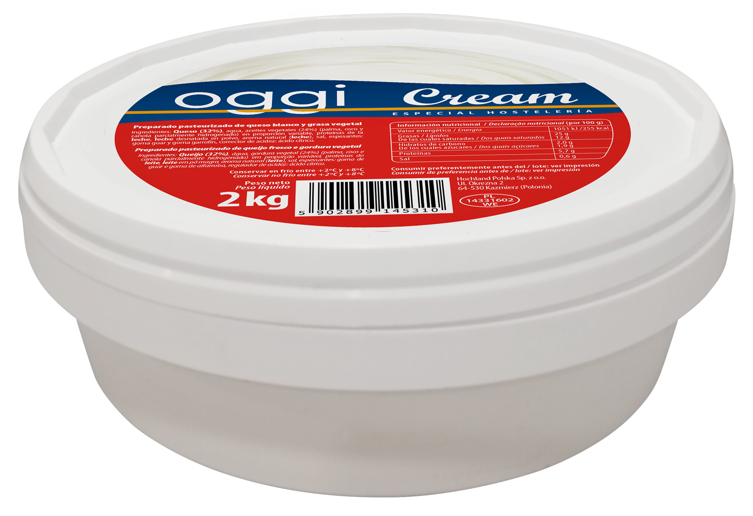 Oggi Cream 2kg
