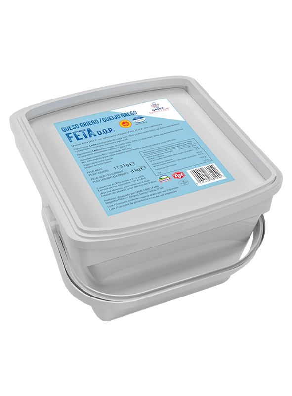 Queso Feta D.O.P Cubo 8kg