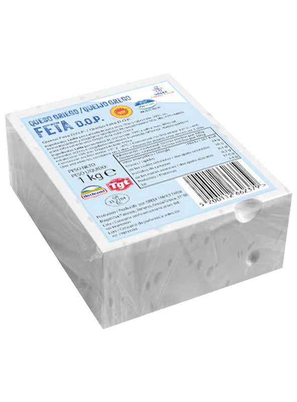Queso Feta D.O.P Bloque 1kg