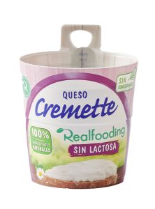 Cremette 100% Ingredientes Naturales              Sin Lactosa 150g
